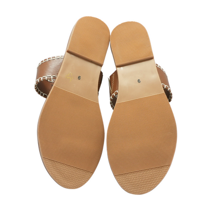 Brown Flat Sandals