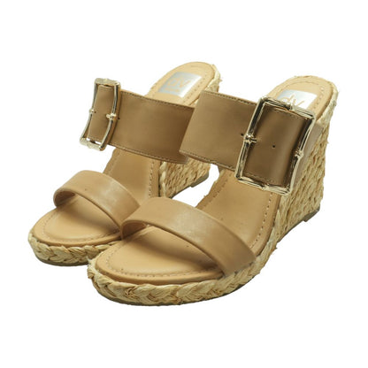 Tan Wedge Heels