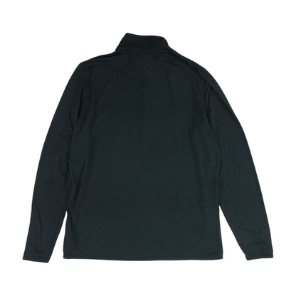 Charcoal Solid 1/4 Zip Pullover