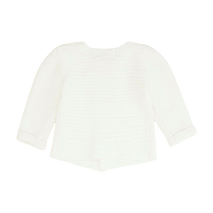 White Cardigan Sweater