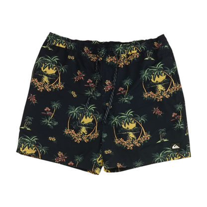 Navy Tropical Swim Bottom