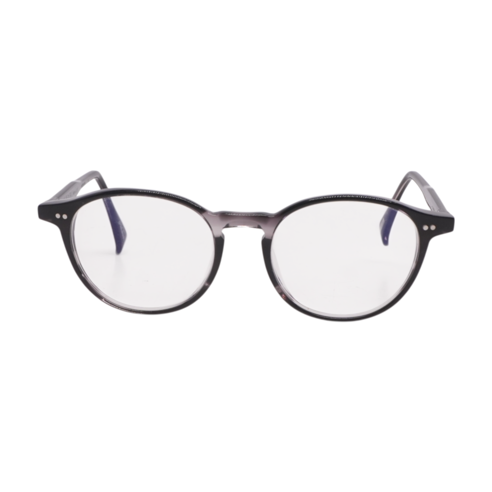Black Nevill Round Prescription Eyewear