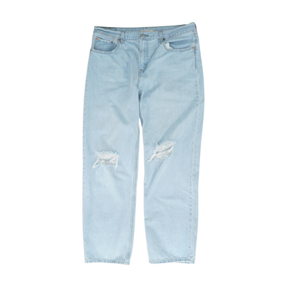 Blue Straight Jeans