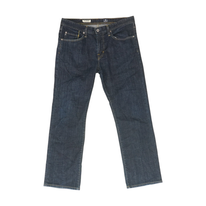Navy Straight Jeans