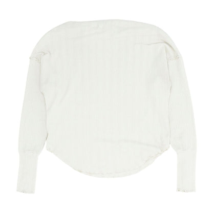 Beige Knit Top