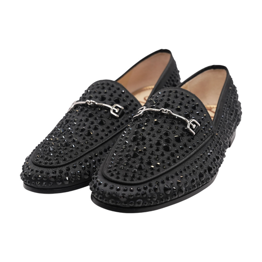 Black Slip-On Flats