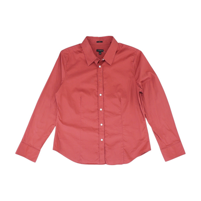 Red Button Down