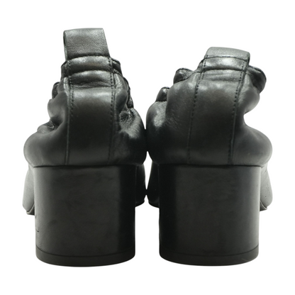 Black Block Heels
