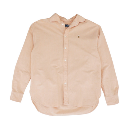 Peach Button Down
