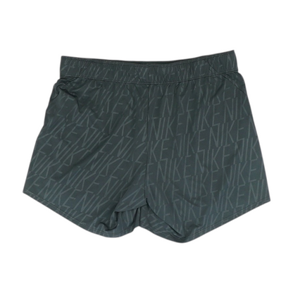 Black Solid Active Shorts