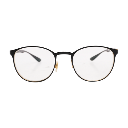 Black RB 6355 Round Prescription Eyewear