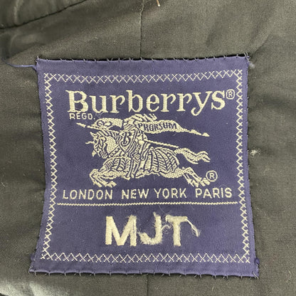 Vintage Black Burberrys Trench Coat