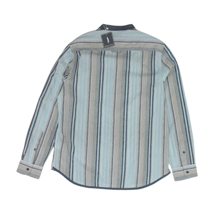 Multi Striped Long Sleeve Button Down