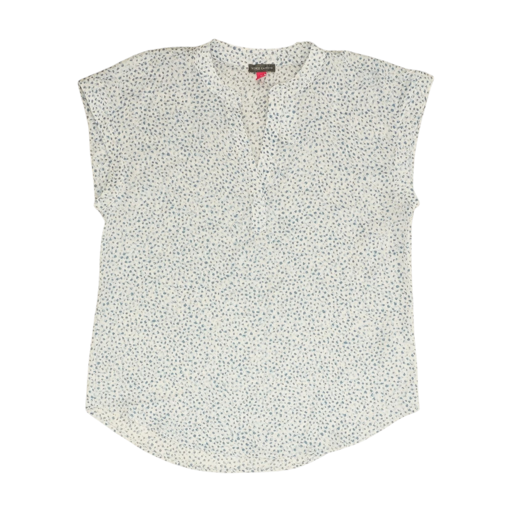 White Polka Dot Blouse