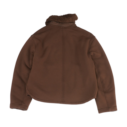 Brown Solid Jacket