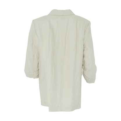 Tan Solid Blazer