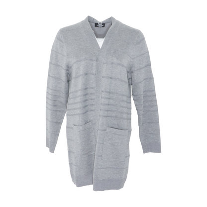 Gray Cardigan Sweater