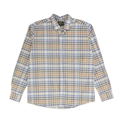 Blue Check Long Sleeve Button Down