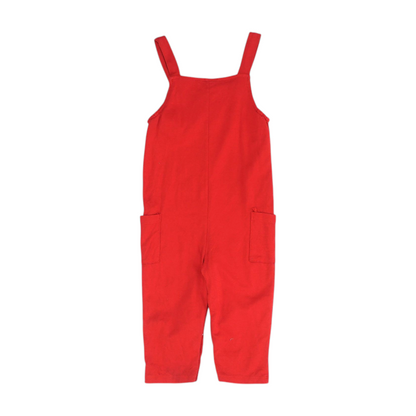 Red Sleeveless One-Piece