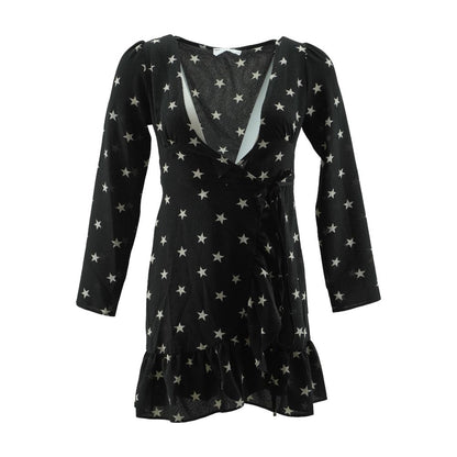 Black Misc Mini Dress