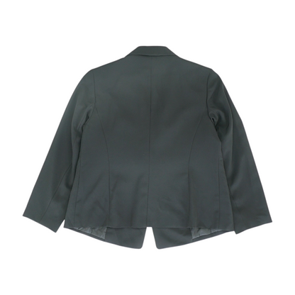 Black Solid Blazer