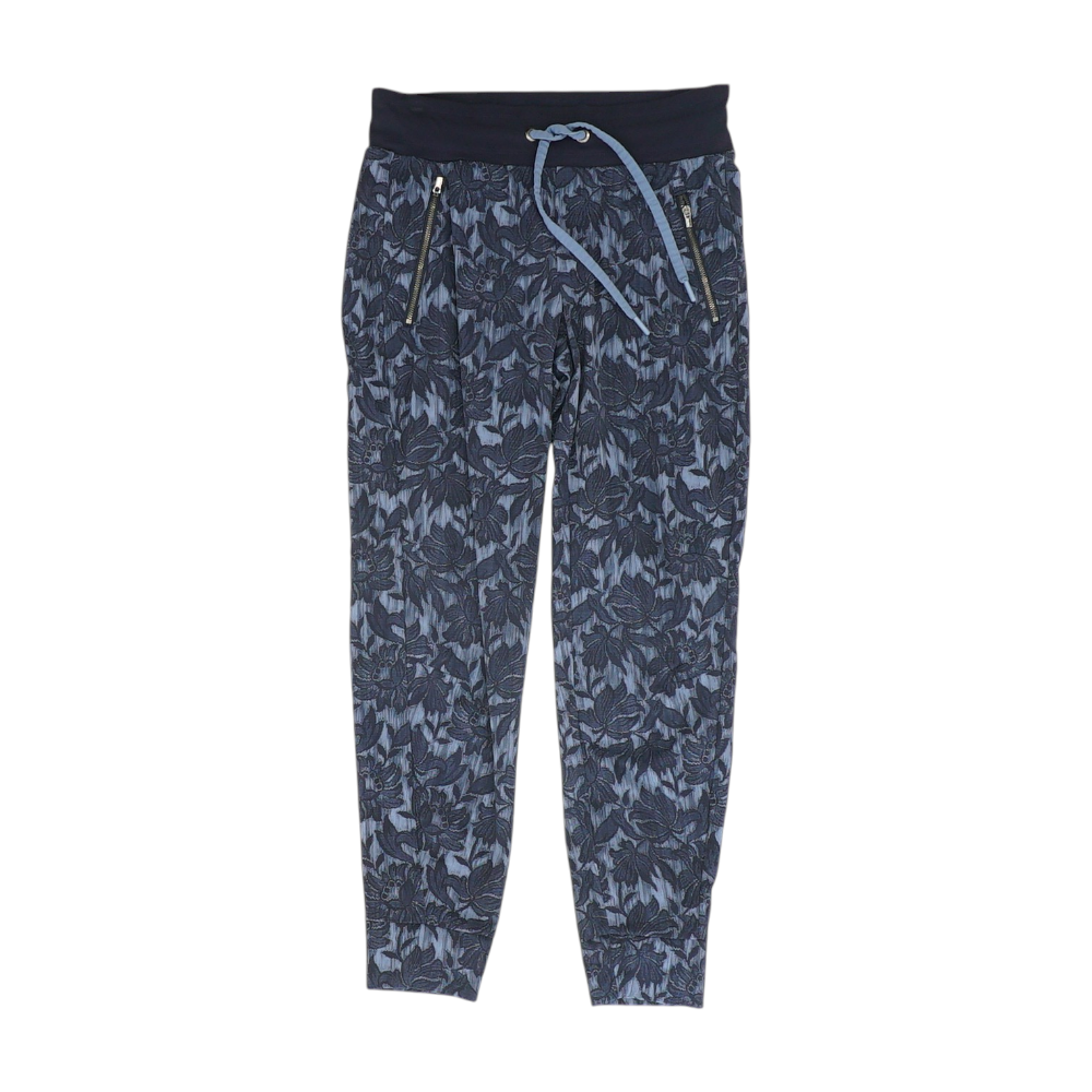 Blue Floral Pants