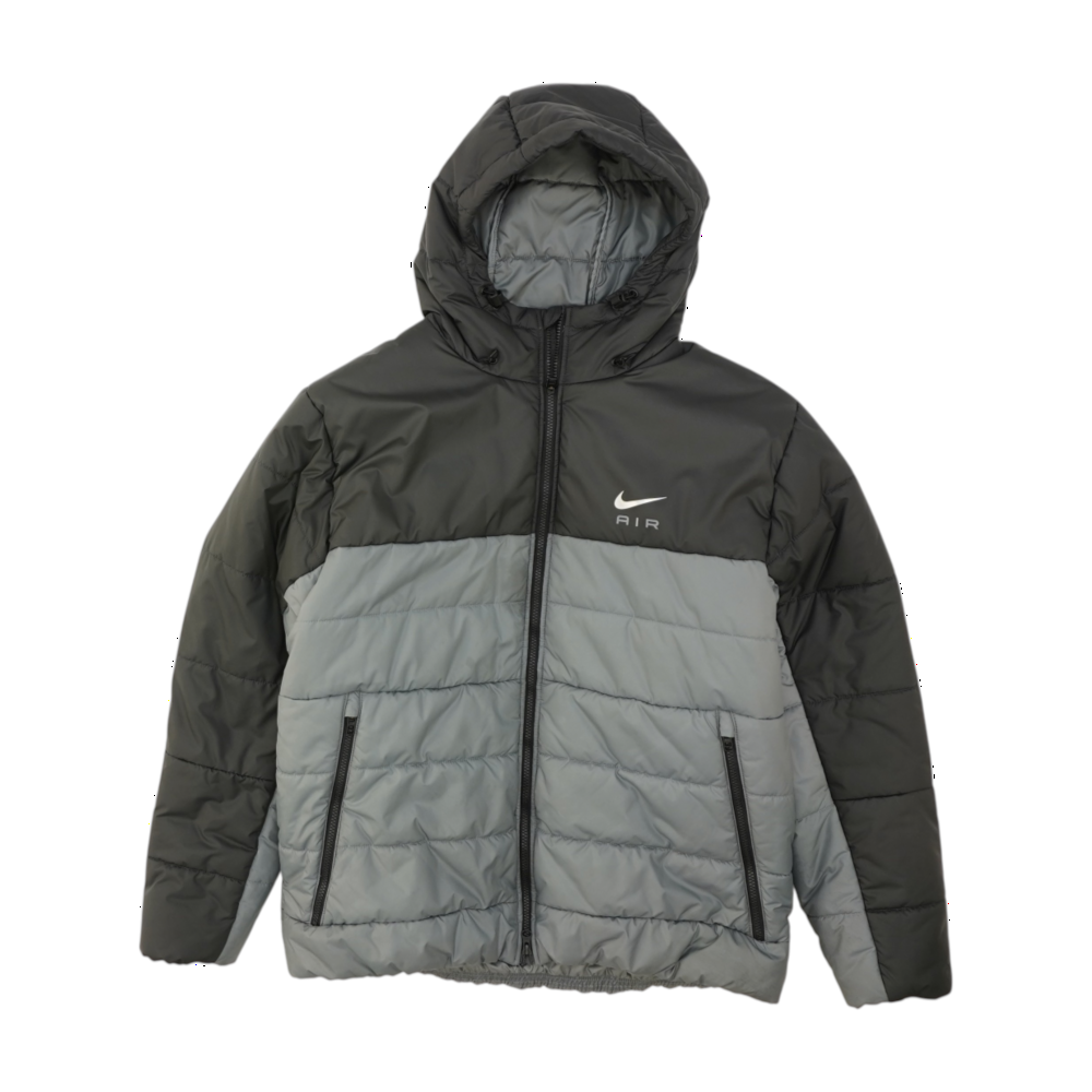 Gray Color Block Jacket