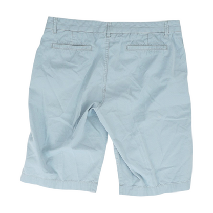 Gray Solid Chino Shorts
