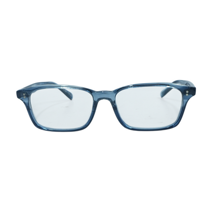 Blue Edelson Rectangle Prescription Eyewear