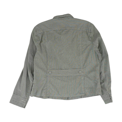Gray Striped Jacket