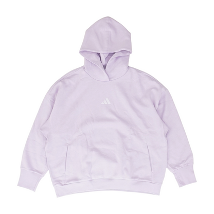 Lavender Solid Hoodie Pullover