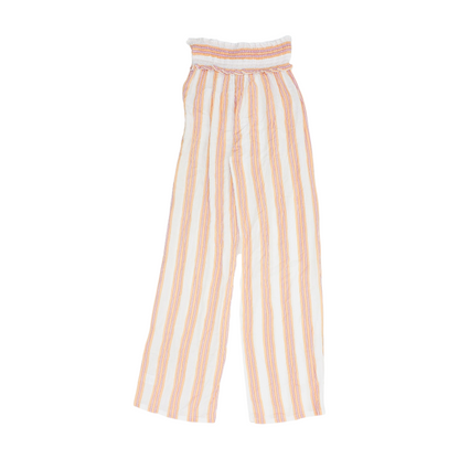 Orange Striped Pants
