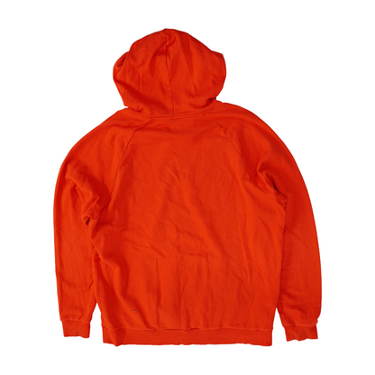 Red Solid Hoodie Pullover