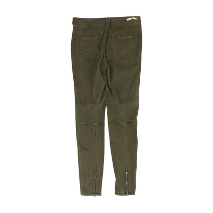 Green Solid Pants