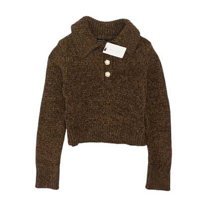 Brown Pullover Sweater