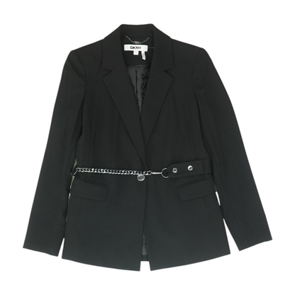 Black Solid Blazer