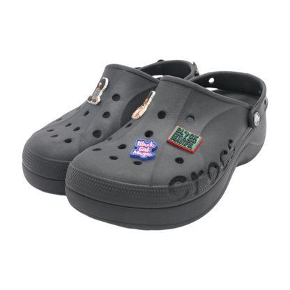 Black Slip-On Flats