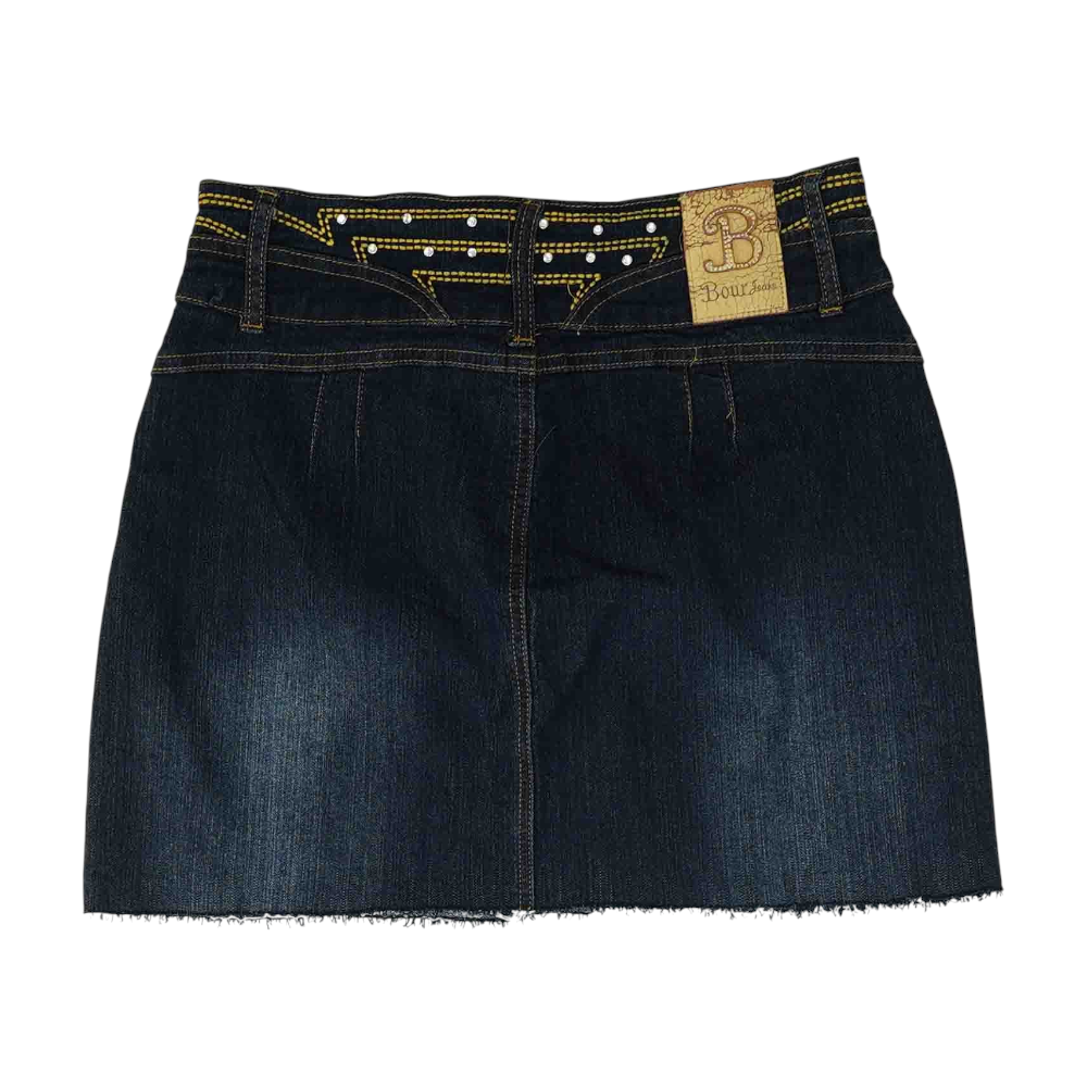 Navy Mini Skirt