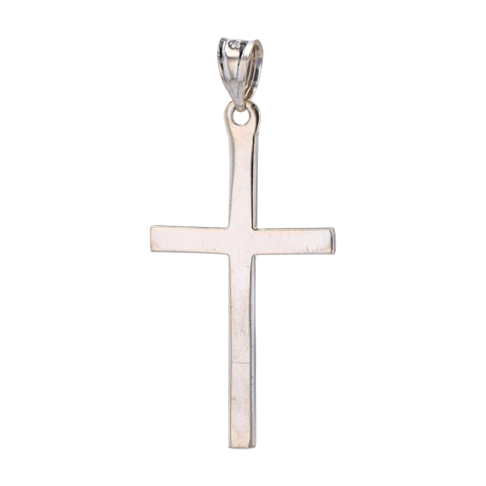 14K White Gold Pendant