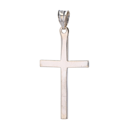 14K White Gold Pendant
