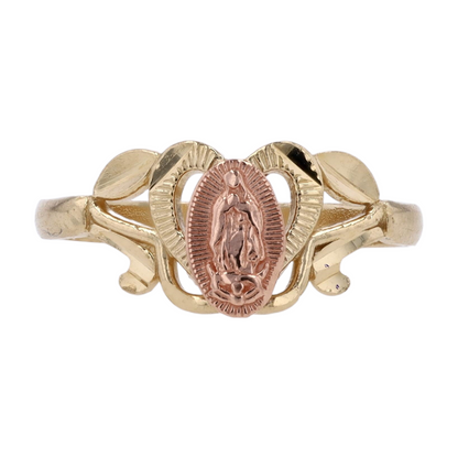 14K Two-Tone Gold Fashion Ring