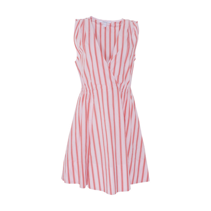 Pink Striped Mini Dress