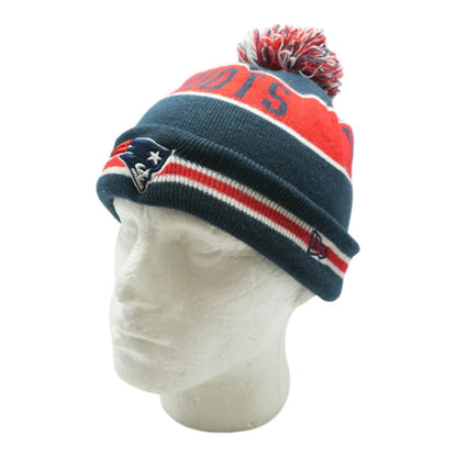 Navy New England Patriots Beanie Hat