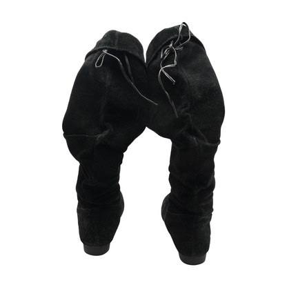 Black Knee-High Boots