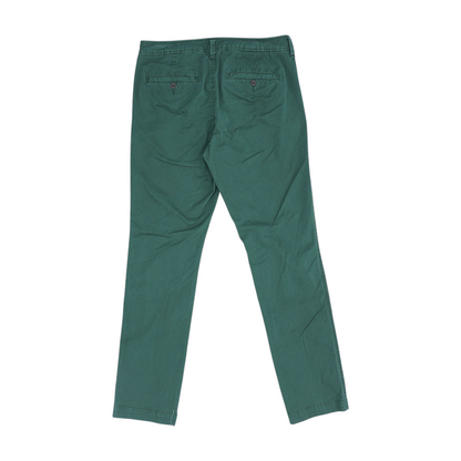 Green Slim Pants