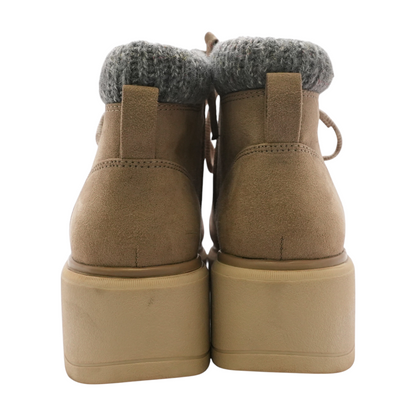Beige Ankle Boots