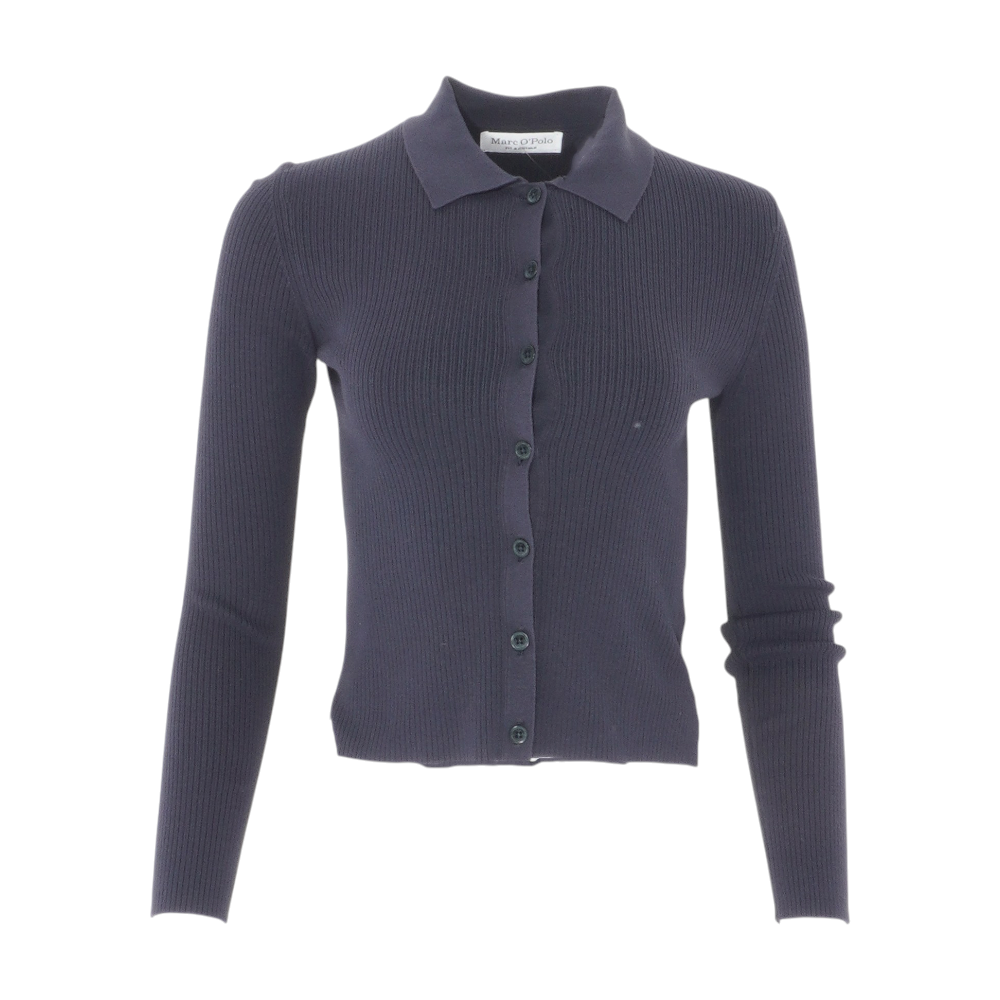 Navy Cardigan Sweater
