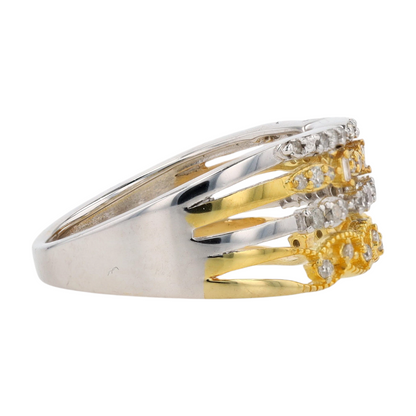 1/3 ctw Sterling Silver Diamond Fashion Ring
