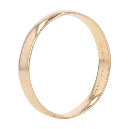 14K Yellow Gold Band