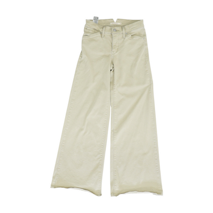 318 Beige Wide Leg Jeans